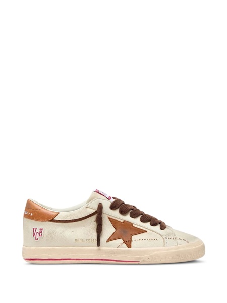 Sneakers Golden Goose neutri din piele