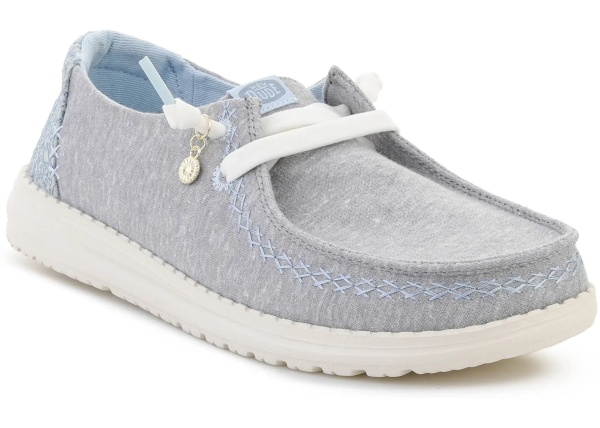 Sneakers HEYDUDE WENDY BREAK SURF JERSEY HEATHER GREY/MULTI
