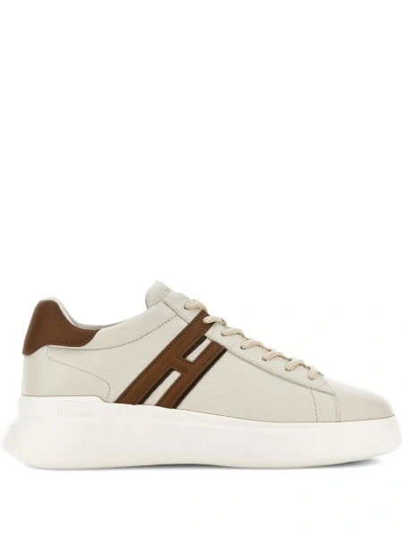 Sneakers Hogan neutri din piele