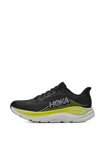 Sneakers Hoka One One negri din material textil si poliuretan