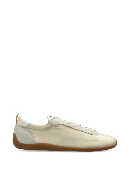 Sneakers Kenzo neutri din poliamida si piele intoarsa