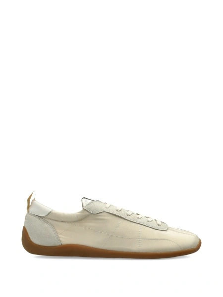 Sneakers Kenzo neutri din poliamida si piele intoarsa