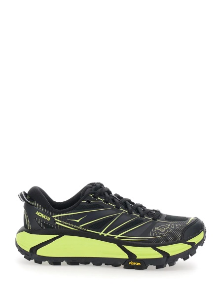 Sneakers Mafate Speed 2' Black Low Top Sneakers with Mesh Inserts in Tech Fabric Unisex