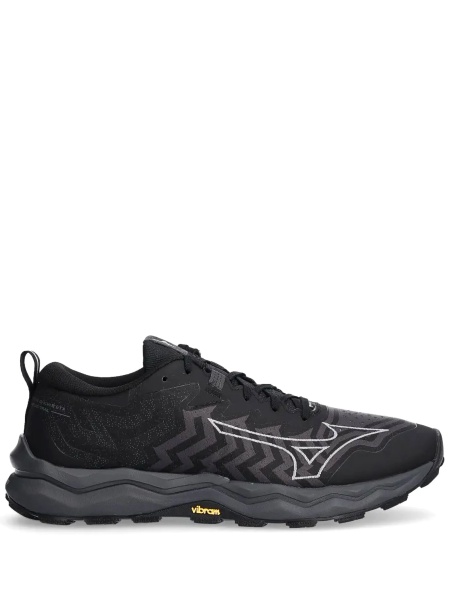 Sneakers Mizuno negri din material textil