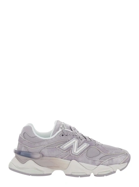 Sneakers New Balance '9060' gri din piele
