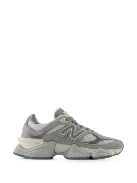 Sneakers New Balance 990 gri din plasa si piele