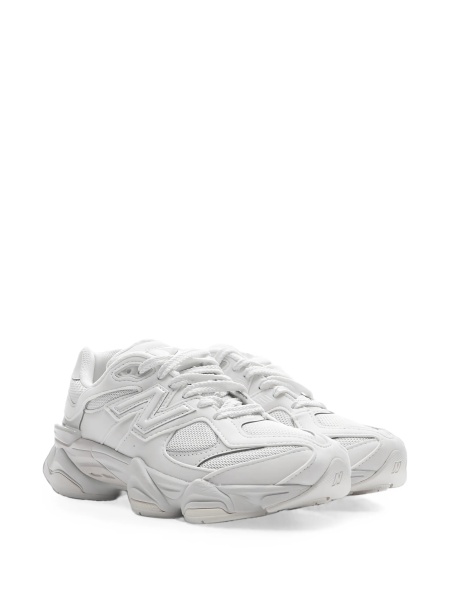 Sneakers New Balance Kids albi din piele intoarsa si material textil