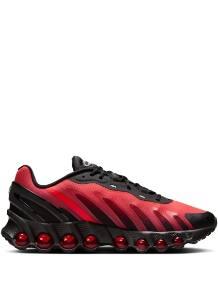 Sneakers Nike air max rosii din poliuretan si plasa