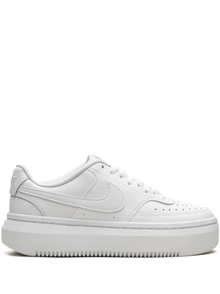 Sneakers Nike albi din piele