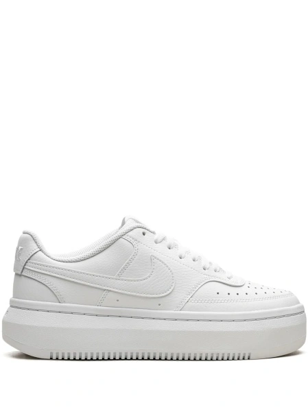Sneakers Nike albi din piele