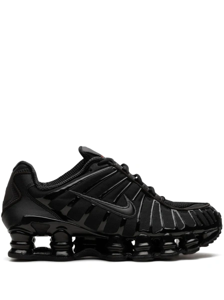 Sneakers Nike shox negri din poliuretan si material textil