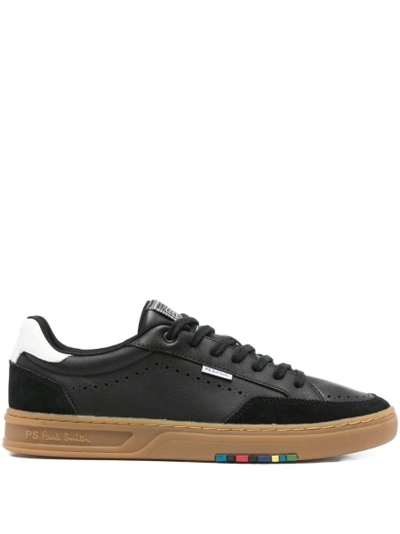 Sneakers Paul Smith negri din piele