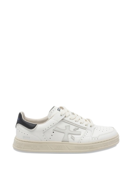 Sneakers Premiata albi din piele