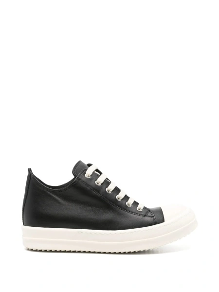 Sneakers Rick Owens negri din piele