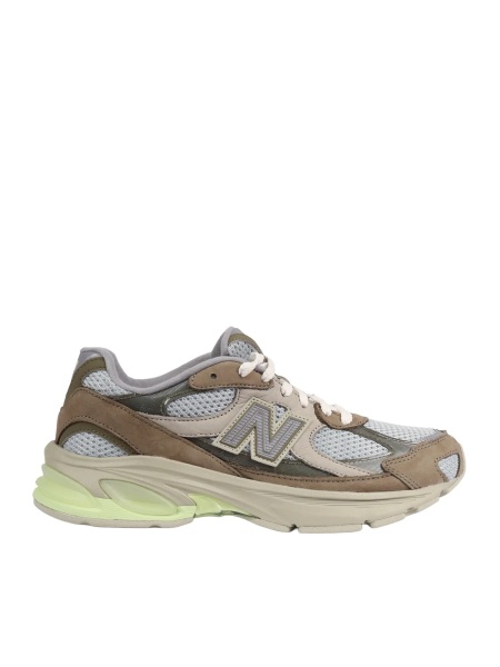 Sneakers Scarpa Lifestyle - UNISEX - TIER 1 - Leather-Synthetic-Mesh - COVERT GREEN - DRY LIME - LONE STAR GREY