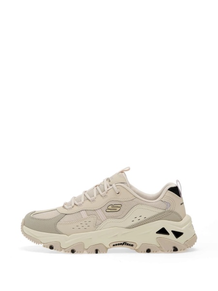Sneakers SKECHERS neutri din piele si poliuretan