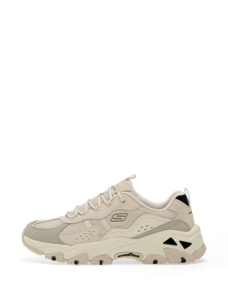 Sneakers SKECHERS neutri din piele si poliuretan