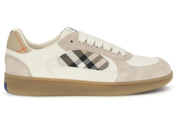 Sneakers Terrace leather and Check Sneakers