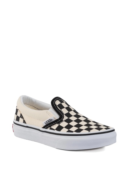Sneakers Vans albi din material textil