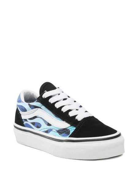 Sneakers Vans negri din material textil