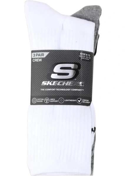 Sosete 3pk Unisex Non Terry Crew