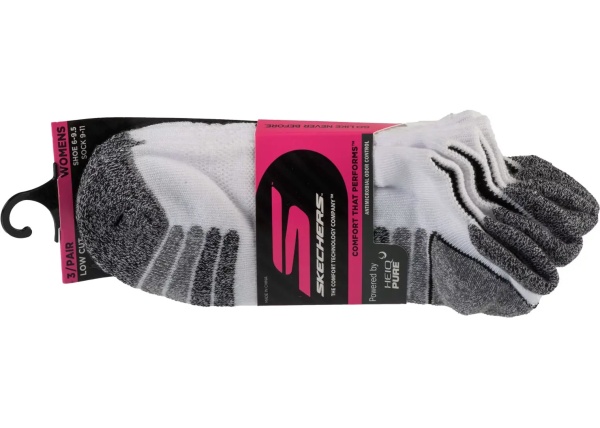 Sosete 3pk Womens Perf Grey Color Pop
