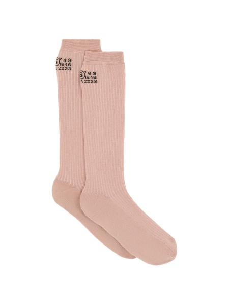 Sosete MM6 Maison Margiela roz