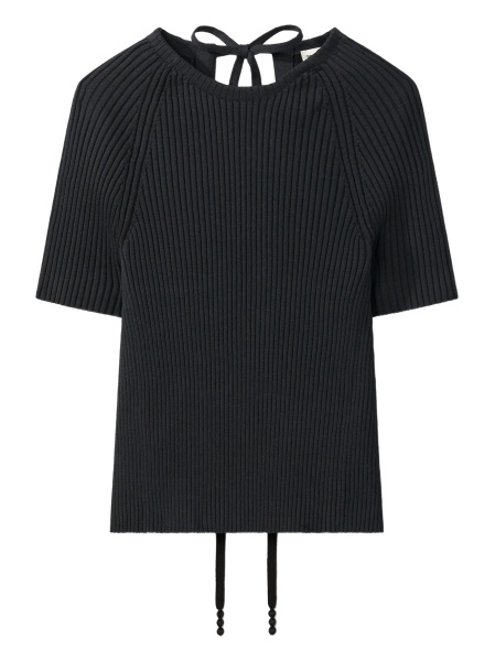 Top tricotat Tory Burch negru