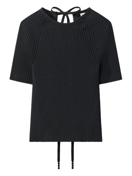 Top tricotat Tory Burch negru