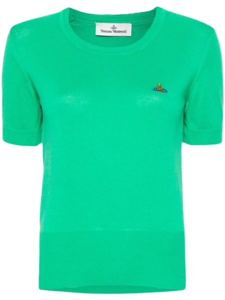 Top tricotat Vivienne Westwood verde