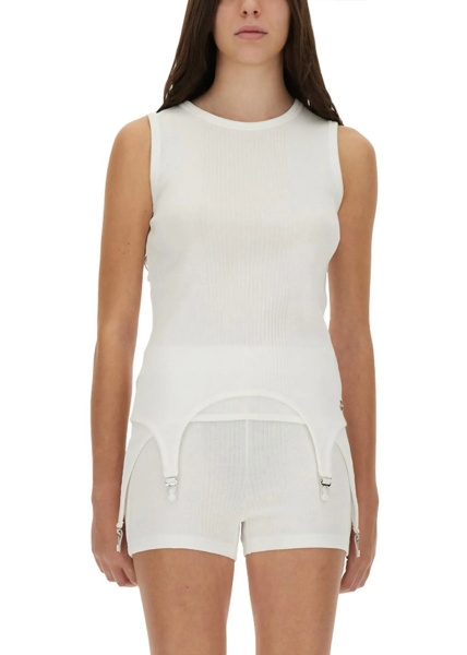 Top With Garter Detail