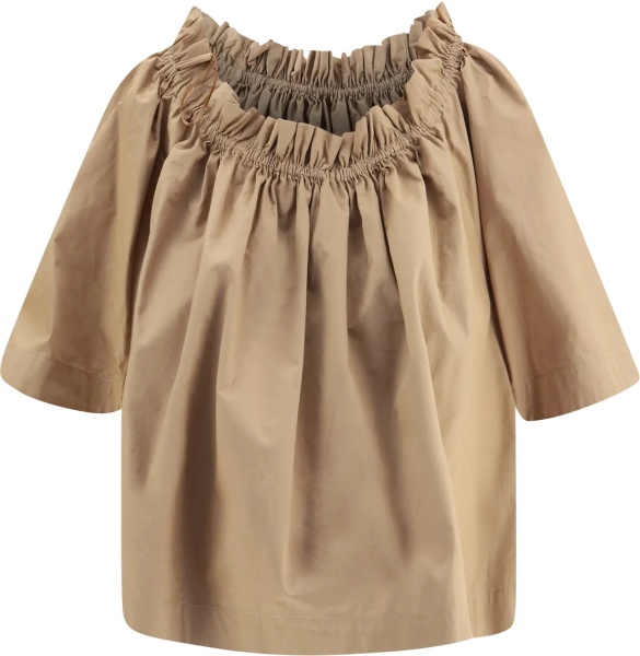 Topuri Cotton ruffle Top