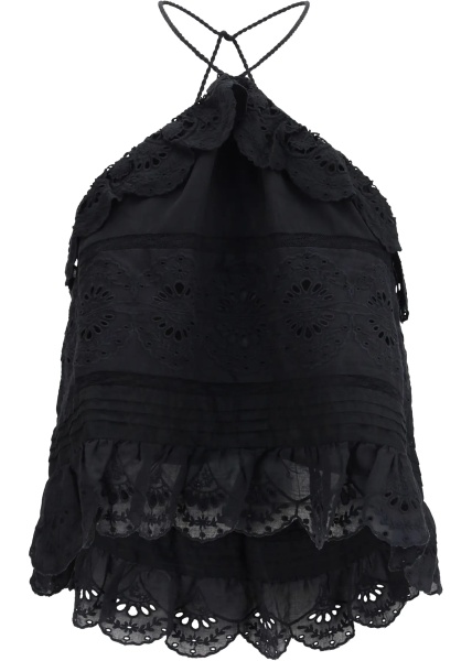 Topuri Prisha Ruffle Top