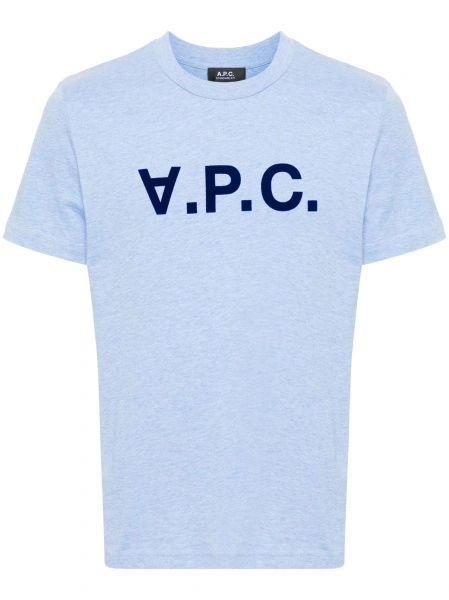 Tricou A.P.C. albastru