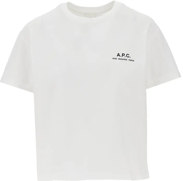 Tricou A.P.C. Logo print short T-shirt