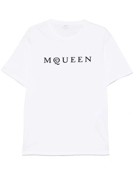Tricou Alexander McQueen alb