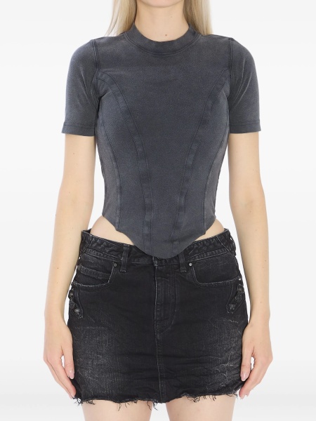 Tricou Balenciaga gri