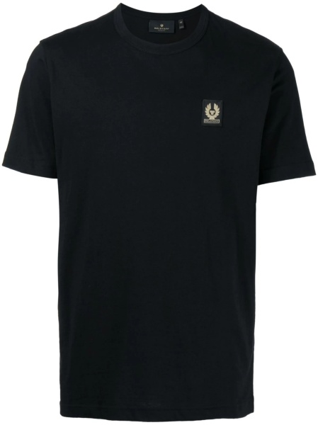 Tricou Belstaff negru din bumbac