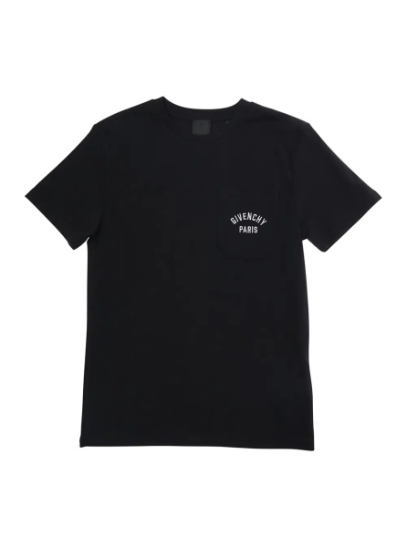 Tricou Black T-shirt with logo on the front for Kids