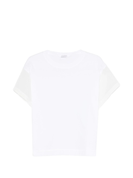 Tricou Brunello Cucinelli alb