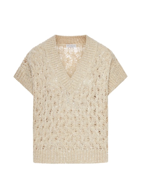 Tricou Brunello Cucinelli neutru