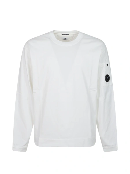 Tricou C.P. Company alb