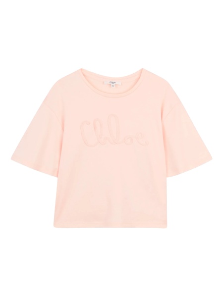 Tricou Chloe roz din polyester