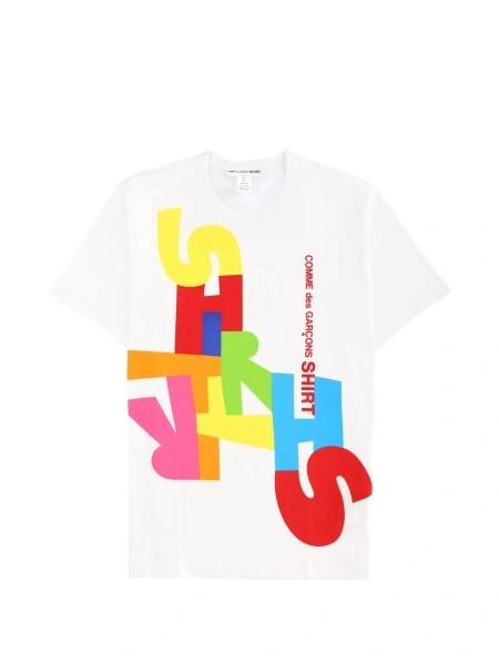 Tricou Comme des Garçons alb