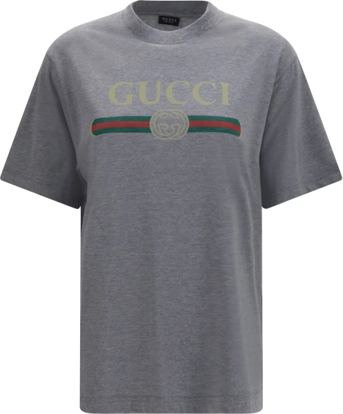 Tricou Cotton and silk jersey printed T-shirt