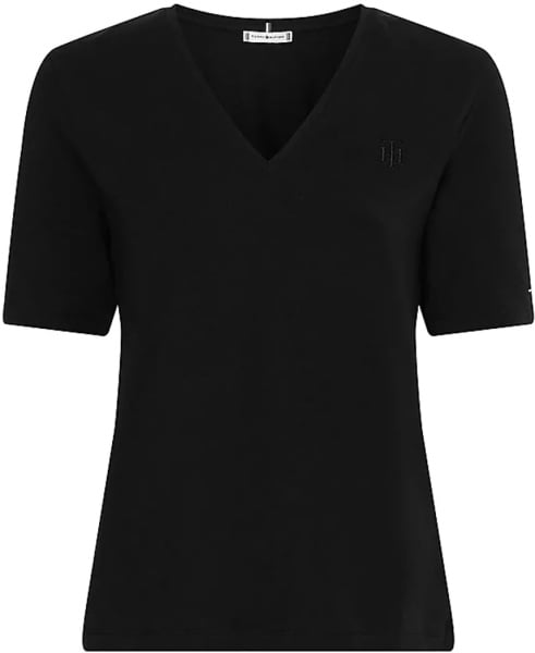 Tricou dama relaxed fit, negru