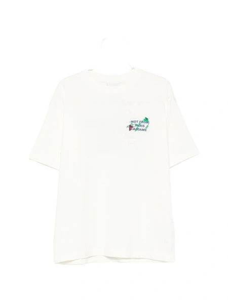 Tricou DRÔLE DE MONSIEUR alb