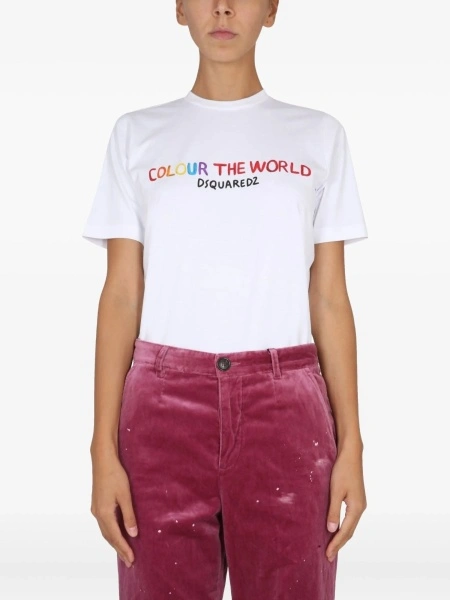 Tricou DSQUARED2 alb