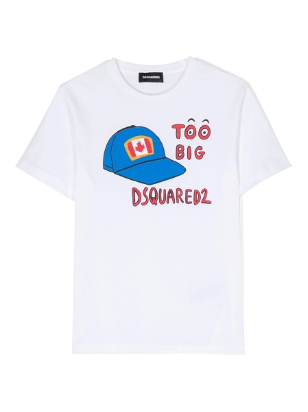 Tricou DSQUARED2 alb