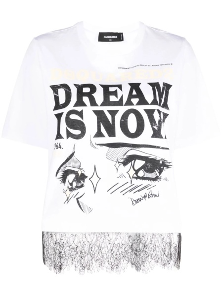 Tricou DSQUARED2 alb